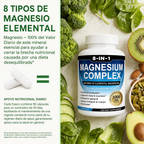 Complejo de Magnesio 8-en-1 · 1000mg · 90 Cápsulas
